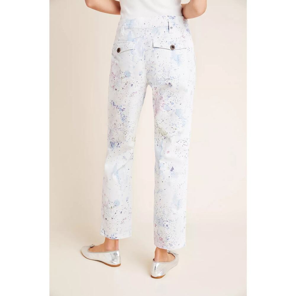 Anthropologie Wanderer Watercolor Cargo Pants Sz 25 - Picture 3 of 8